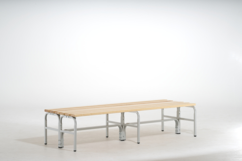 Sypro Umkleidebank mit Holzleisten