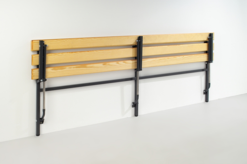 Sypro Umkleide-Klappbank zur Wandmontage