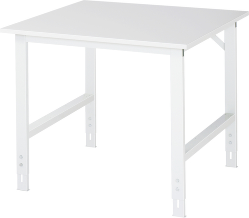 RAU Höhenverstellbare Werkbank Tom, RAL7035 Lichtgrau