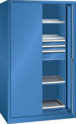 LISTA Schwerlast-Einschwenktürenschrank, Breite 1146 mm