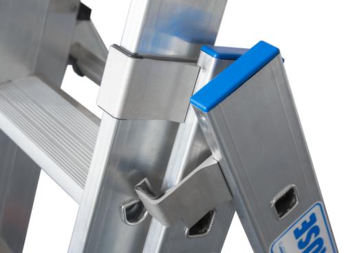 Krause Vielzweckleiter STABILO® Professional +S, 3 x 8 rutschsicher profilierte Sprossen und Stufen