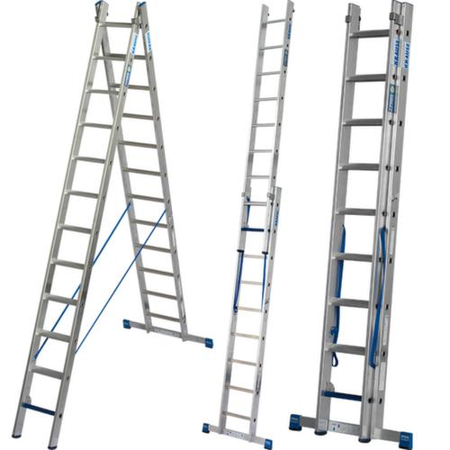Krause Mehrzweckleiter STABILO® Professional +S mit Sprossen und Stufen
