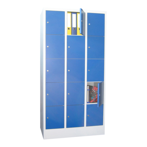 PAVOY Schließfachschrank Basis, 15 Fächer