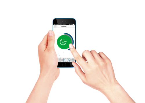 IDEAL Health Kompakter Luftreiniger AP40 PRO, für Räume mit 30 - 50 m²