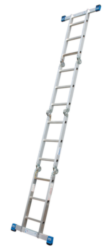 Krause Mehrzweck-Klappleiter STABILO® Professional, 4 x 3 profilierte Sprossen