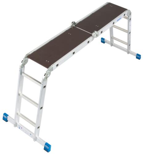 Krause Mehrzweck-Klappleiter STABILO® Professional, 4 x 3 profilierte Sprossen