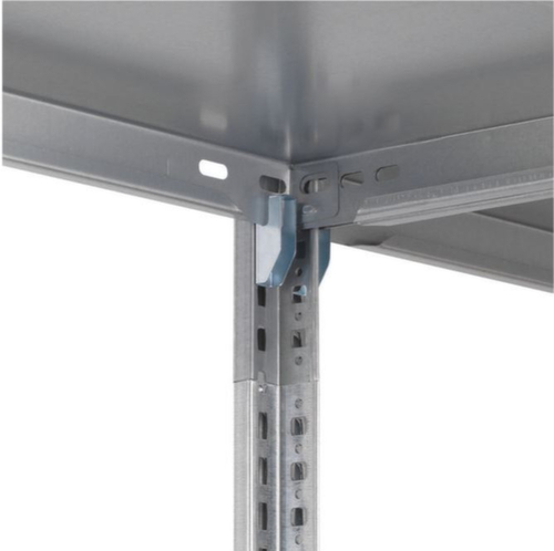 Lager-Steckregal ISIPACK©, Höhe x Breite x Tiefe 2000 x 1060 x 535 mm, 4 Böden