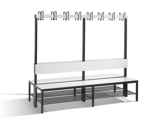 C+P Umkleidebank Basic Plus für Feuchträume