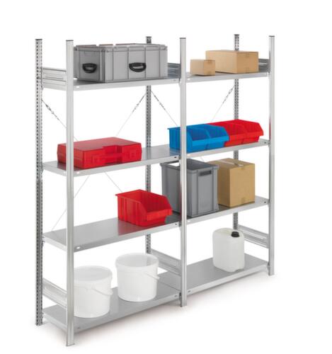 Steckregal ISIPACK© mit 4 Fachböden