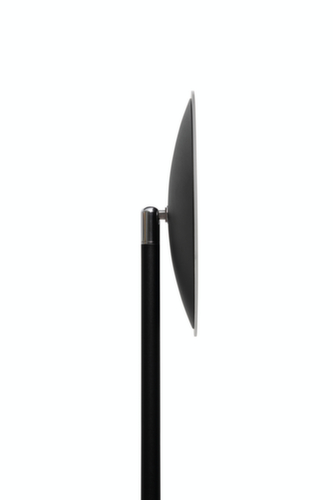 MAUL Eleganter LED-Deckenfluter MAULsphere in mattschwarz, Licht warmweiß, mattschwarz