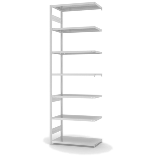 hofe Traversenregal in Standard Bauart, Höhe x Breite x Tiefe 3000 x 1010 x 535 mm, 7 Böden