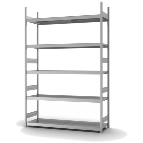 hofe Weitspannregal mit Stahlböden