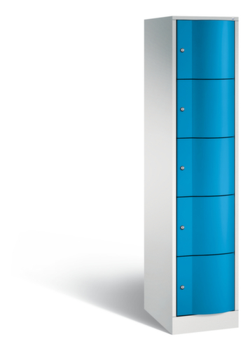 C+P Schließfachschrank Resisto, 5 Fächer