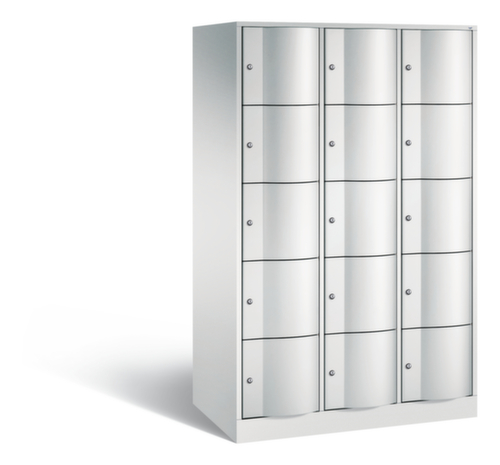 C+P Schließfachschrank Resisto, 15 Fächer