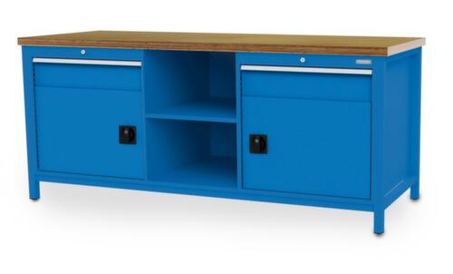 Bedrunka + Hirth Werkbank, 2 Schubladen, 2 Schränke, 2 Ablageböden