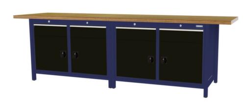 Bedrunka + Hirth Werkbank, 4 Schubladen, 4 Schränke