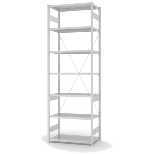 hofe Antibakterielles Regal AntiBac®, Höhe x Breite x Tiefe 3000 x 1060 x 535 mm, 7 Böden