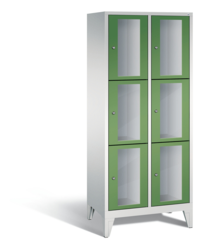C+P Schließfachschrank Classic, 6 Fächer