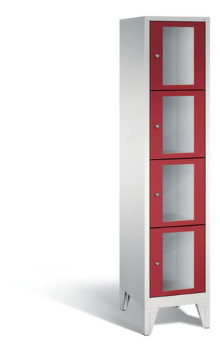 C+P Schließfachschrank Classic, 4 Fächer