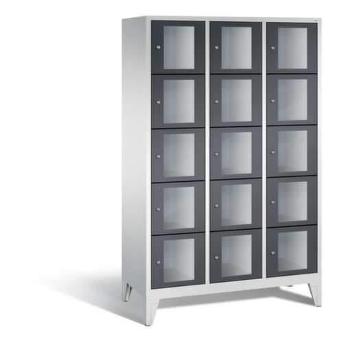C+P Schließfachschrank Classic, 15 Fächer