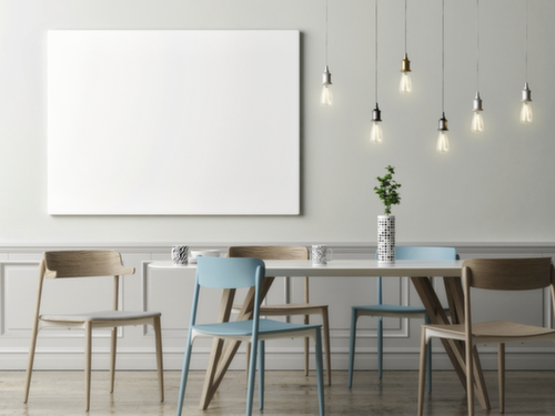 Franken Magnetische Glastafel, Höhe x Breite 900 x 1200 mm