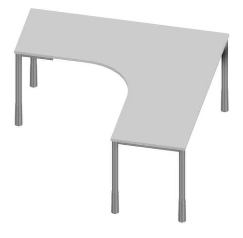 Nowy Styl Höhenverstellbarer Freiform-Schreibtisch E10