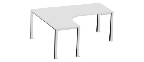 Nowy Styl Höhenverstellbarer Freiform-Schreibtisch E10