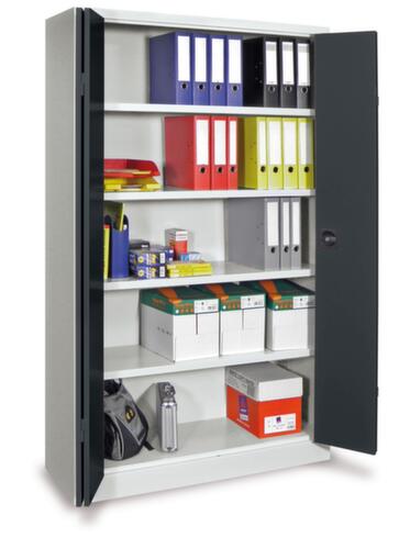 PAVOY Großraum-Falttürenschrank Basis aus Stahl