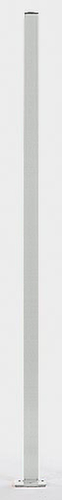 Wandabschlussprofil für Trennwandsystem, Höhe 2000 mm