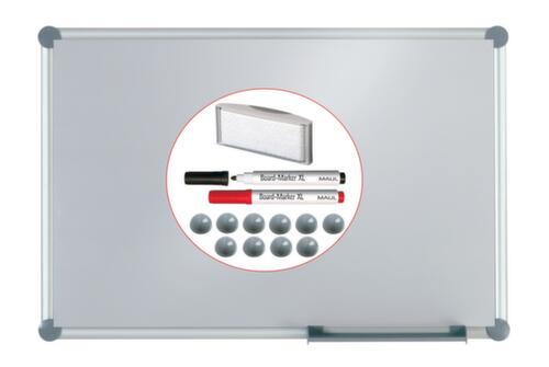 MAUL Whiteboard MAULpro mit Zubehör-Set, Höhe x Breite 900 x 1200 mm