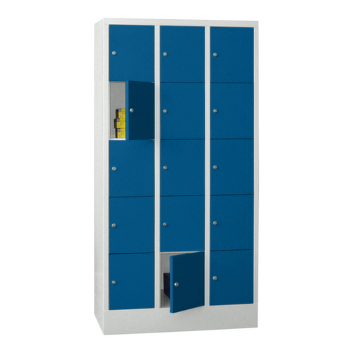 PAVOY Schließfachschrank Basis, 15 Fächer
