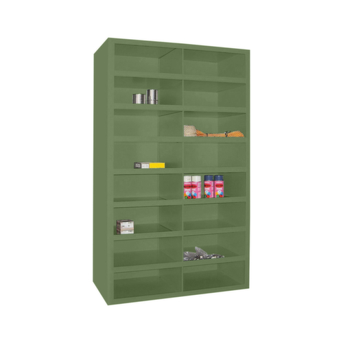 PAVOY Fächerregal Basis, Breite 1000 mm, 16 Fächer