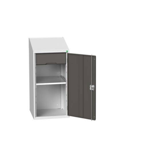 bott Pultschrank verso, RAL7035 Lichtgrau/RAL7016 Anthrazitgrau