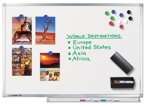 Legamaster Emailliertes Whiteboard PROFESSIONAL in weiß, Höhe x Breite 1200 x 2400 mm
