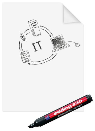 Legamaster Paperchart-Folie Magic-Chart, Höhe x Breite 600 x 800 mm