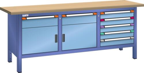 Thurmetall Werkbank, 7 Schubladen, 2 Schränke