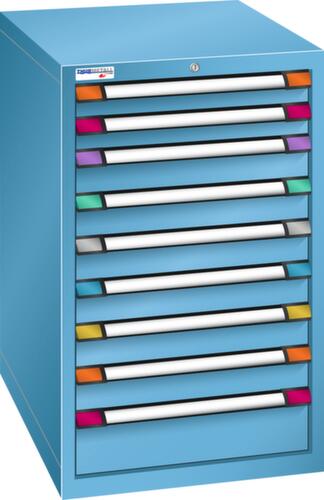 Thurmetall Schubladenschrank mit Breite 605 mm, 9 Schublade(n)