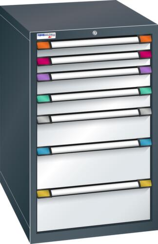 Thurmetall Schubladenschrank mit Breite 605 mm, 7 Schublade(n)