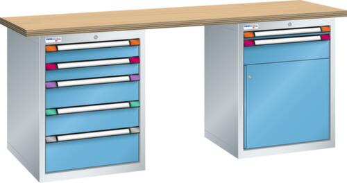 Thurmetall Werkbank, 7 Schubladen, 1 Schrank
