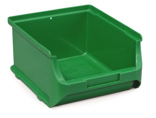 Sichtlagerkasten, grün, Tiefe 160 mm, Polypropylen
