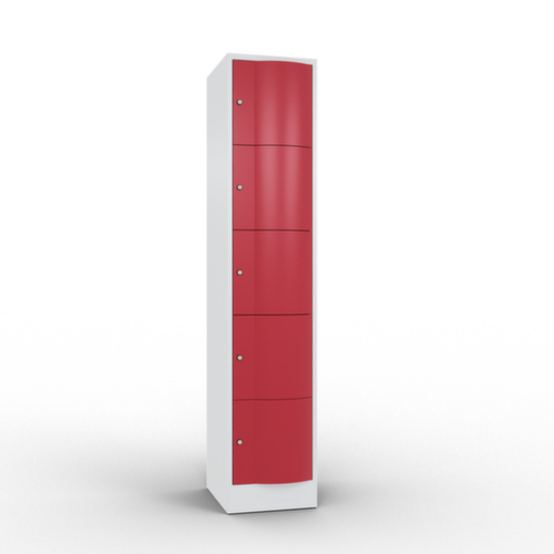 C+P Schließfachschrank Resisto, 5 Fächer