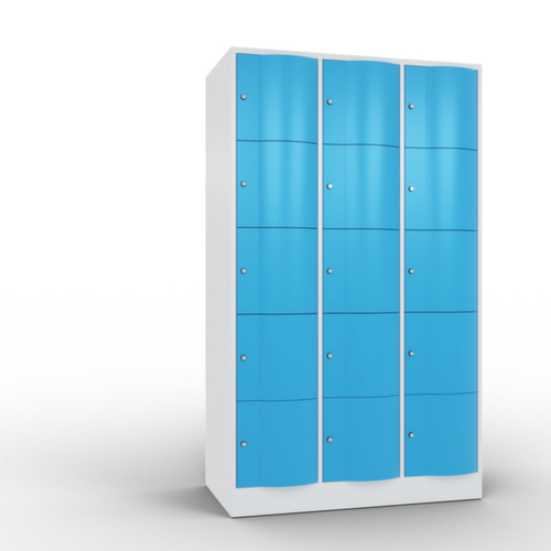 C+P Schließfachschrank Resisto, 15 Fächer