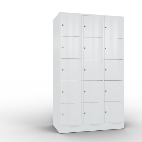 C+P Schließfachschrank Resisto, 15 Fächer