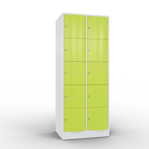 C+P Schließfachschrank Resisto, 10 Fächer