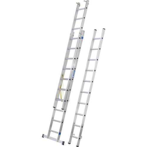 ZARGES Mehrzweck-Teleskopleiter Skymaster DX, 3 x 10 Dreieckssprossen