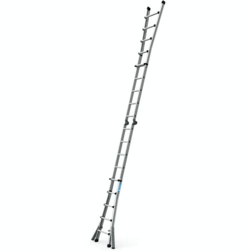 ZARGES Mehrzweck-Teleskopleiter Variotec V, 4 x 5 rutschsicher profilierte Sprossen