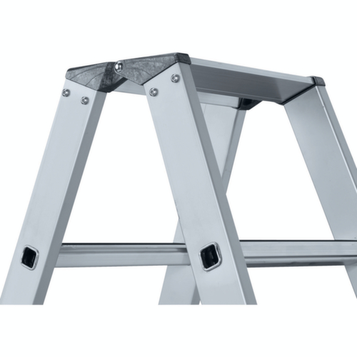 ZARGES Stehleiter R13step B mit rutschsicheren Stufen, 2 x 12 Stufen mit R13-Belag