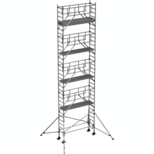 ZARGES Fahrgerüst Z600 S-PLUS mit Auslegern aus Leichtmetall