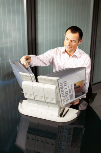 tarifold Erweiterungsmodul Design für Sichttafel-System, mit 10 Sichttafeln in DIN A4