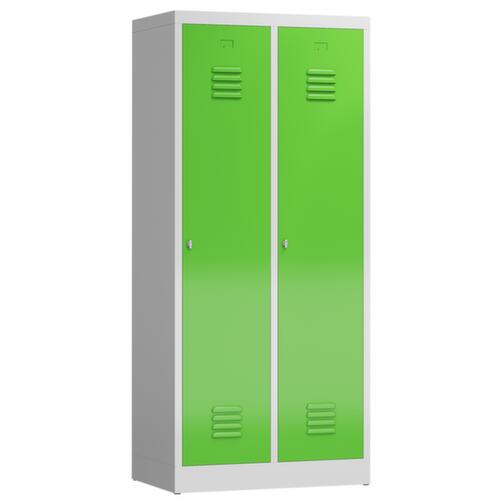 Garderobenschrank ClassiX für Schwarz-Weiß-Trennung